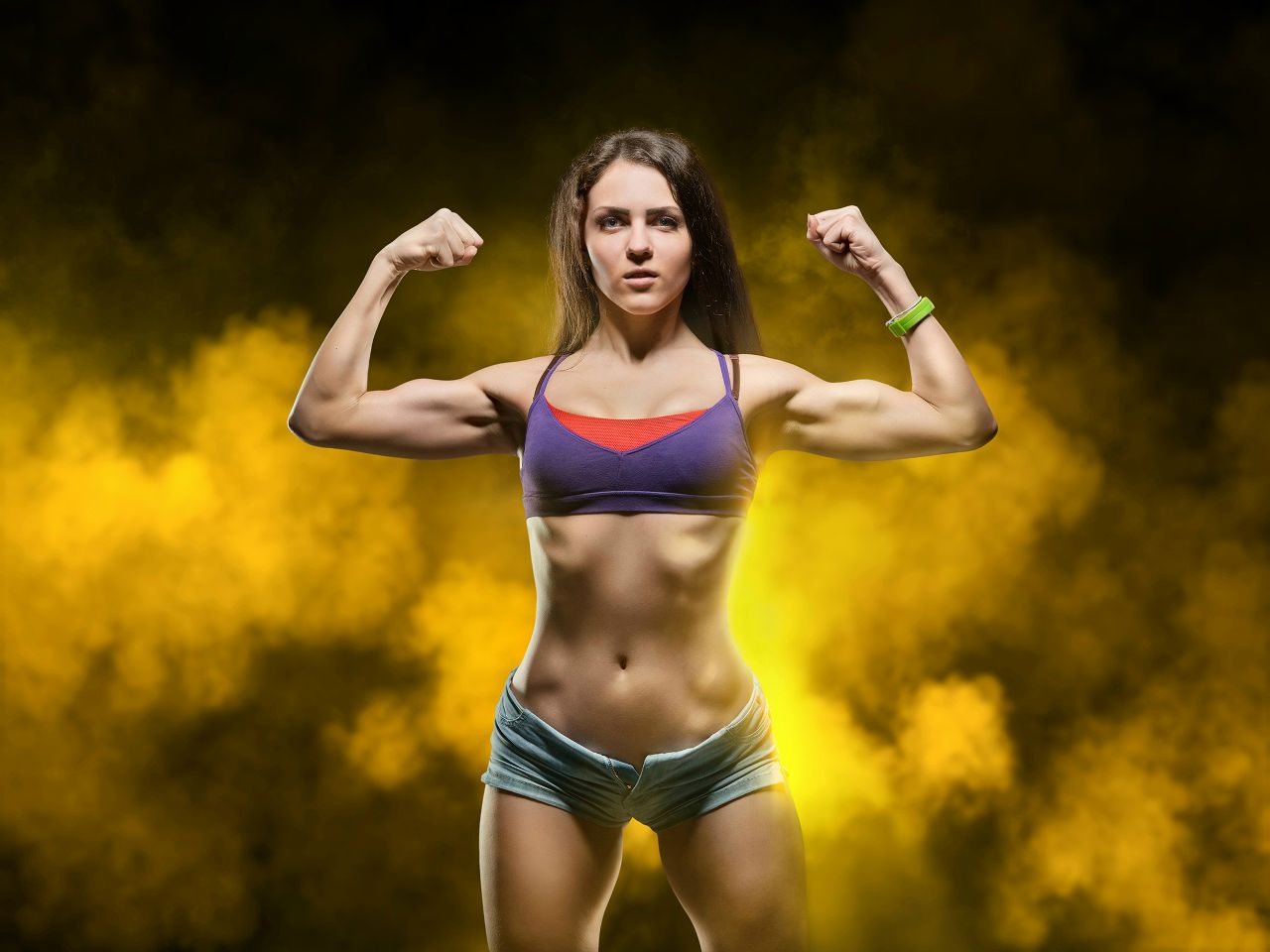 Athletic girls in Nanded